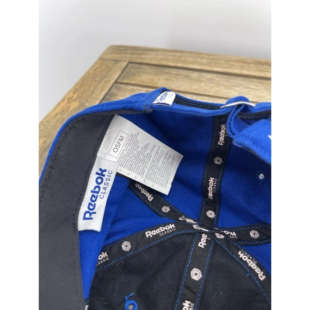 REEBOK hat blue adjustable strap-back cap‎